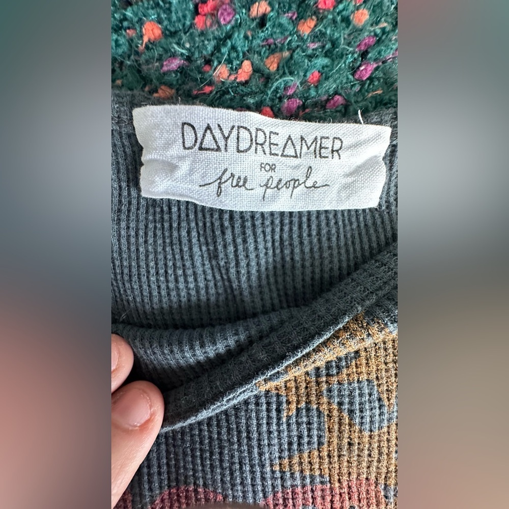 RARE Daydreamer NWOT Ziggy Stardust Long Sleeve Thermal— L - Picture 9 of 16